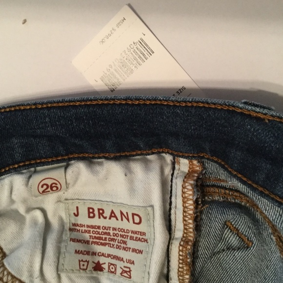 J Brand Skinny Leg Blue Bell Size 26 - Picture 7 of 8
